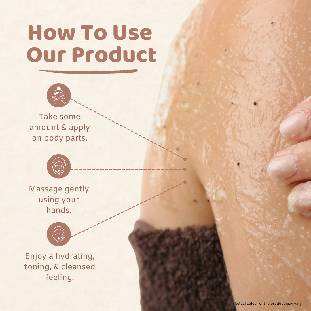 Coffee Buttery Body Scrub (100gm)
