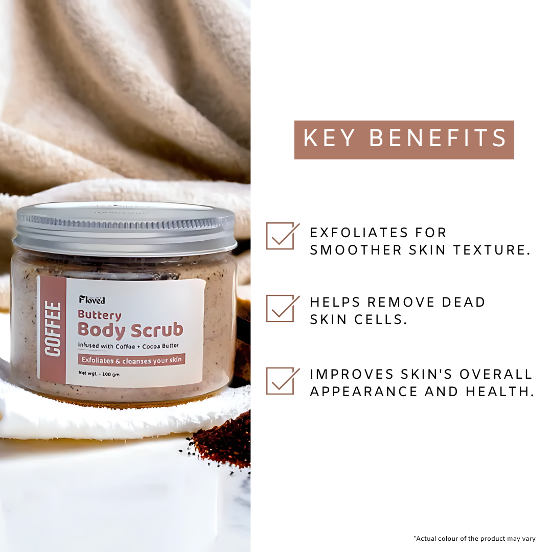 Coffee Buttery Body Scrub (100gm)