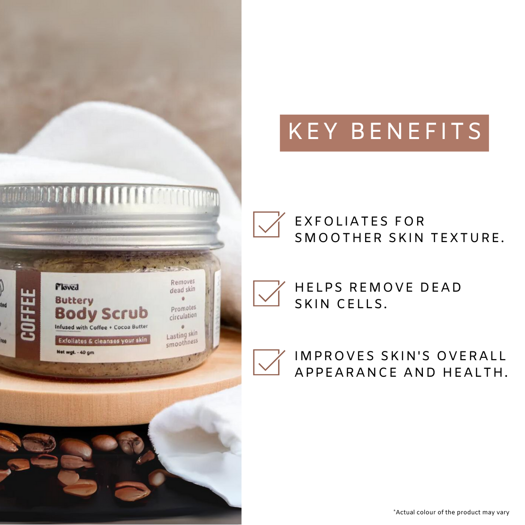 Coffee Buttery Body Scrub (40gm)