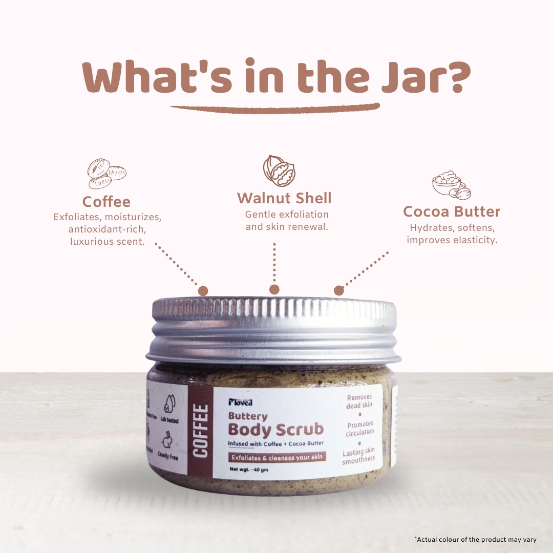 Coffee Buttery Body Scrub (40gm)