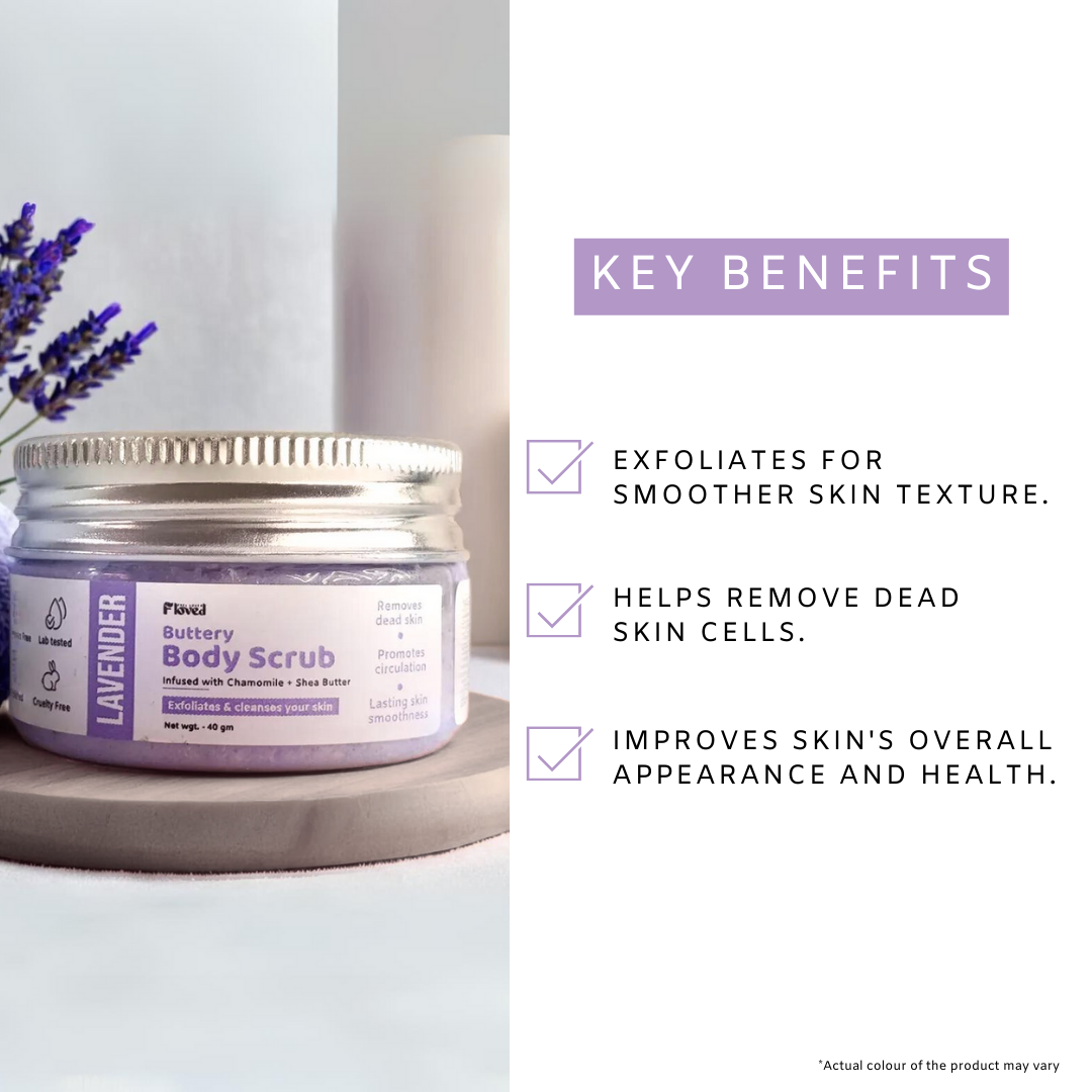 Lavender Buttery Body Scrub (40gm)