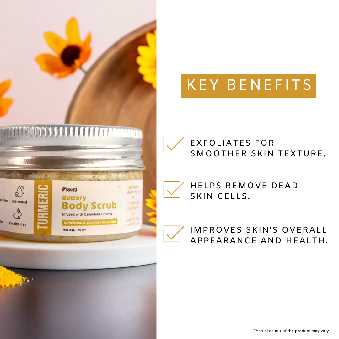 Turmeric Buttery Body Scrub (40gm)