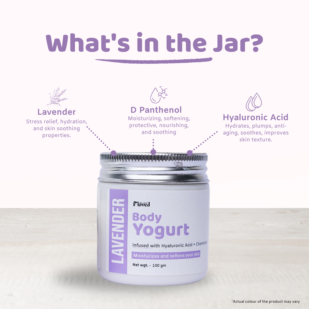 Lavender Body Yogurt (100gm)
