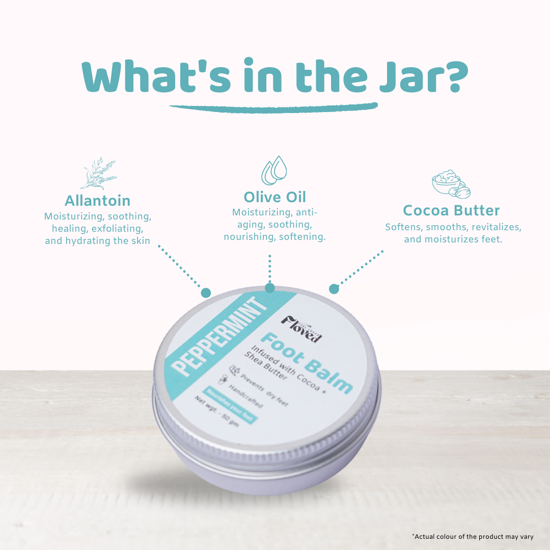 Peppermint Foot Balm (50gm)