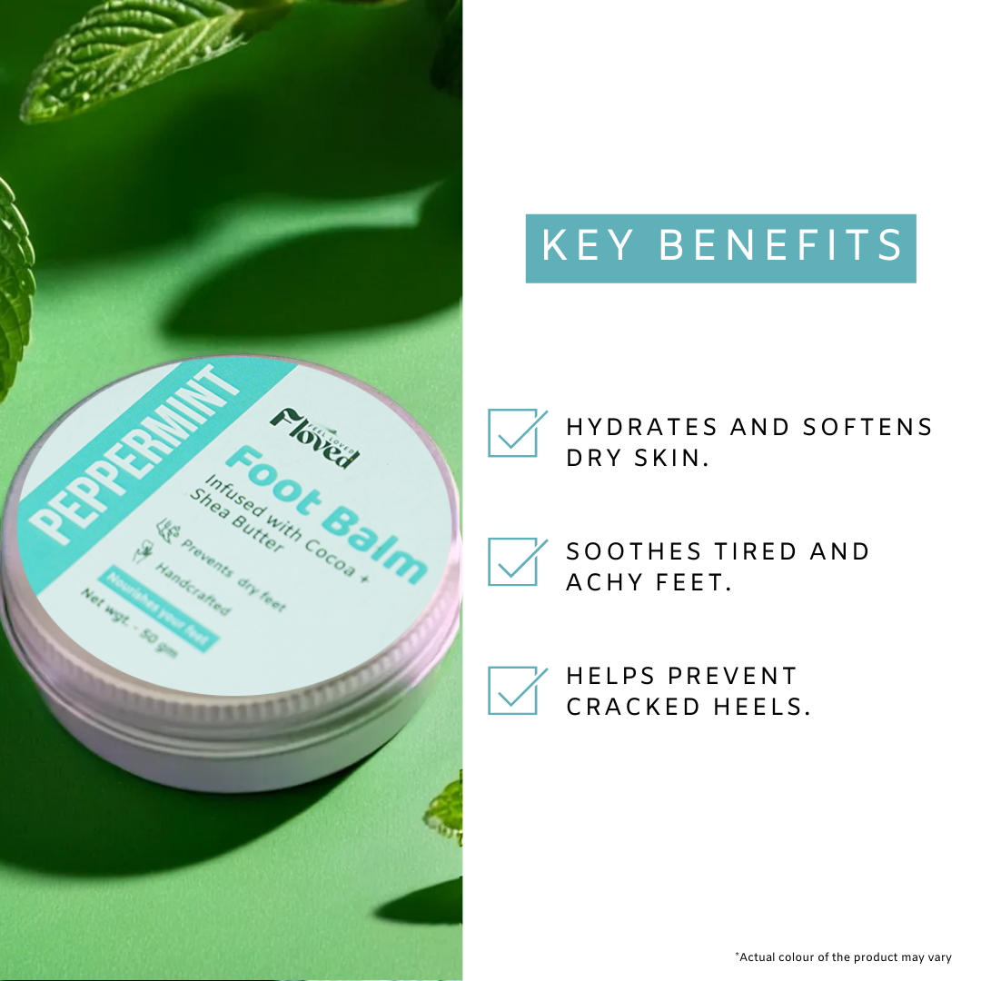 Peppermint Foot Balm (50gm)