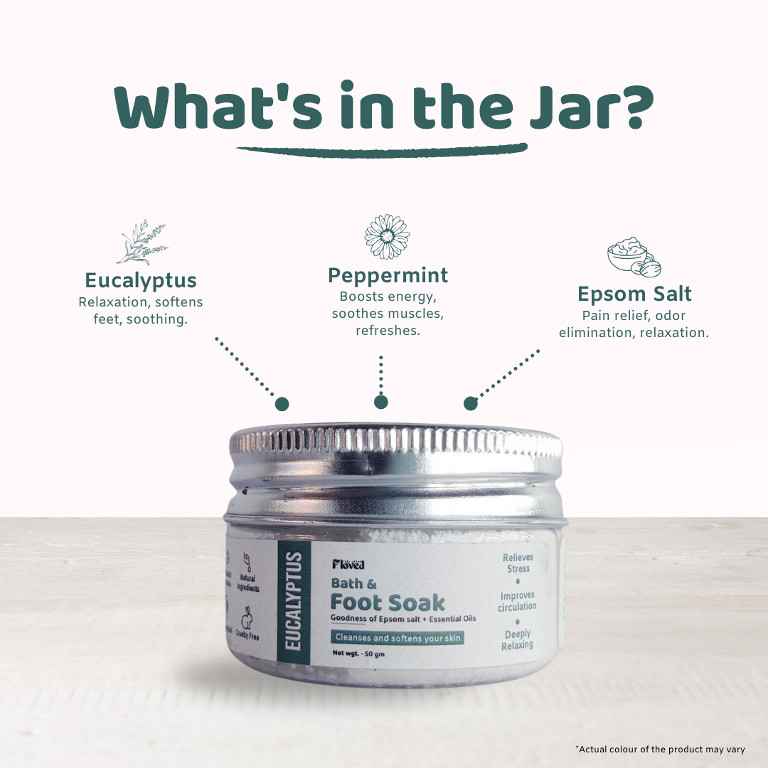 Eucalyptus Bath and Foot Soak (50gm)