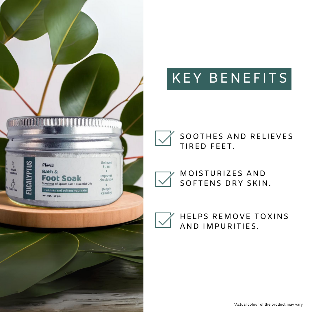 Eucalyptus Bath and Foot Soak (50gm)