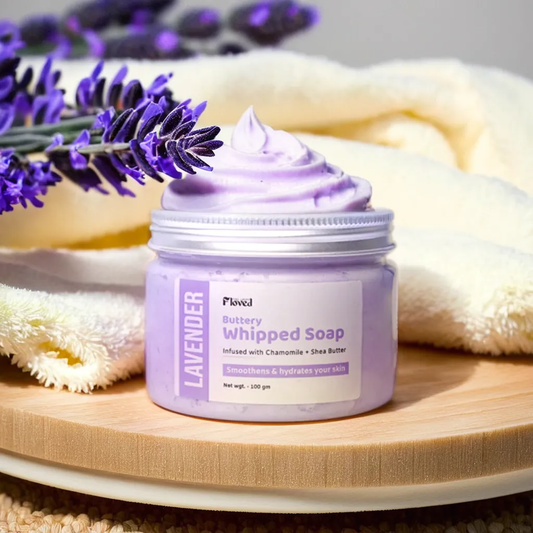 Lavender Buttery Whipped Soap (100gm)