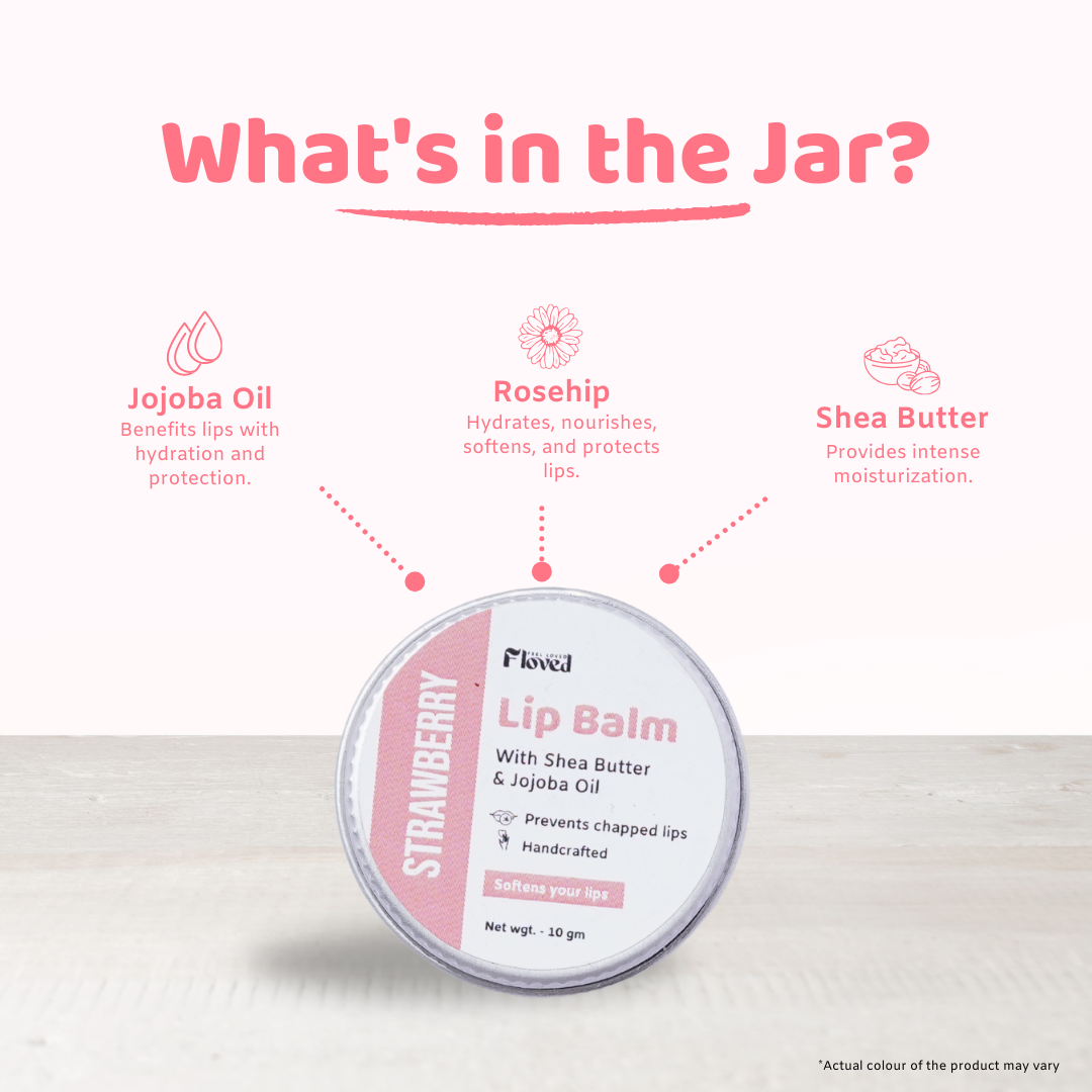 Strawberry Lip Balm (10gm)