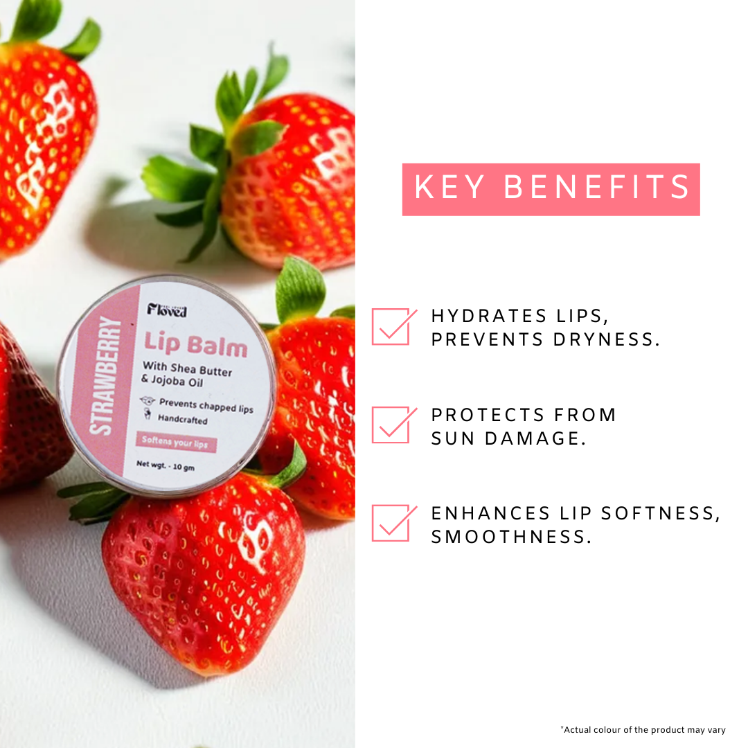 Strawberry Lip Balm (10gm)