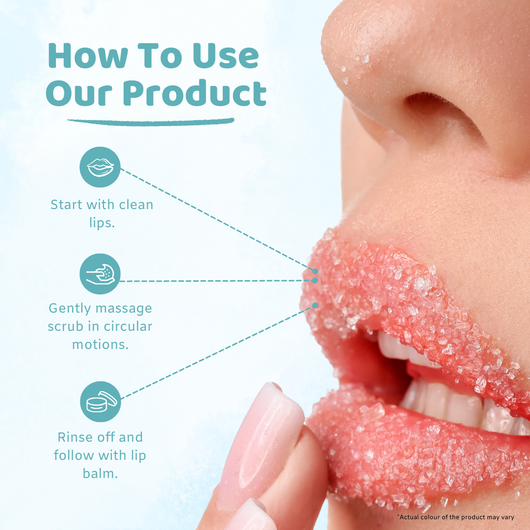 Peppermint Lip Scrub (10gm)