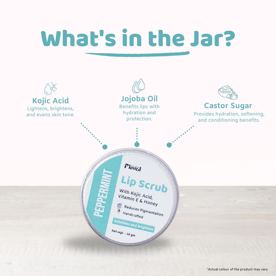 Peppermint Lip Scrub (10gm)