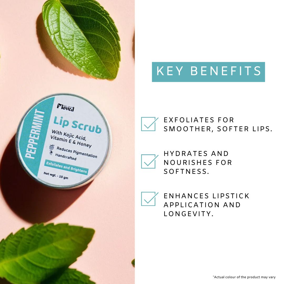 Peppermint Lip Scrub (10gm)