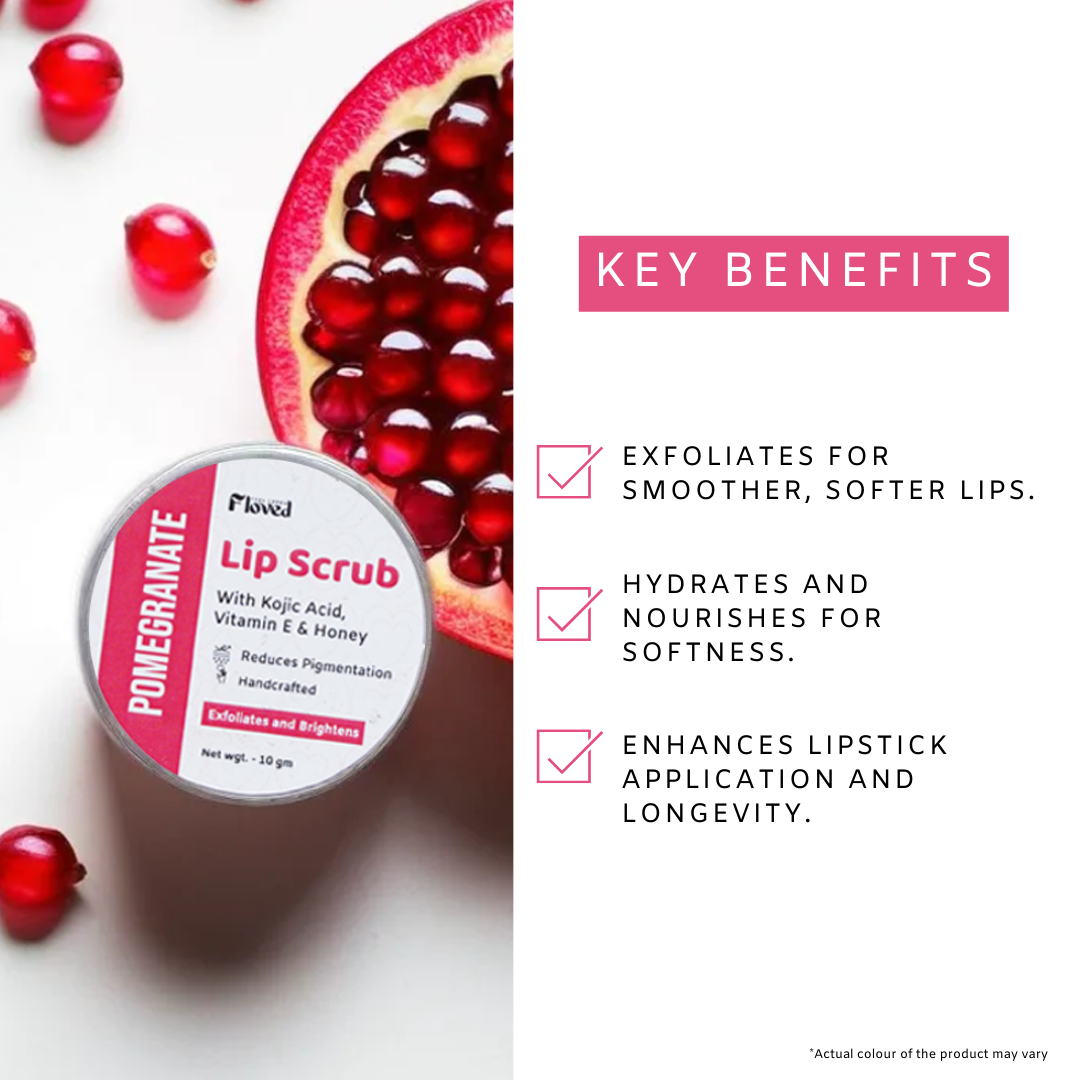 Pomegrante Lip Scrub (10gm)