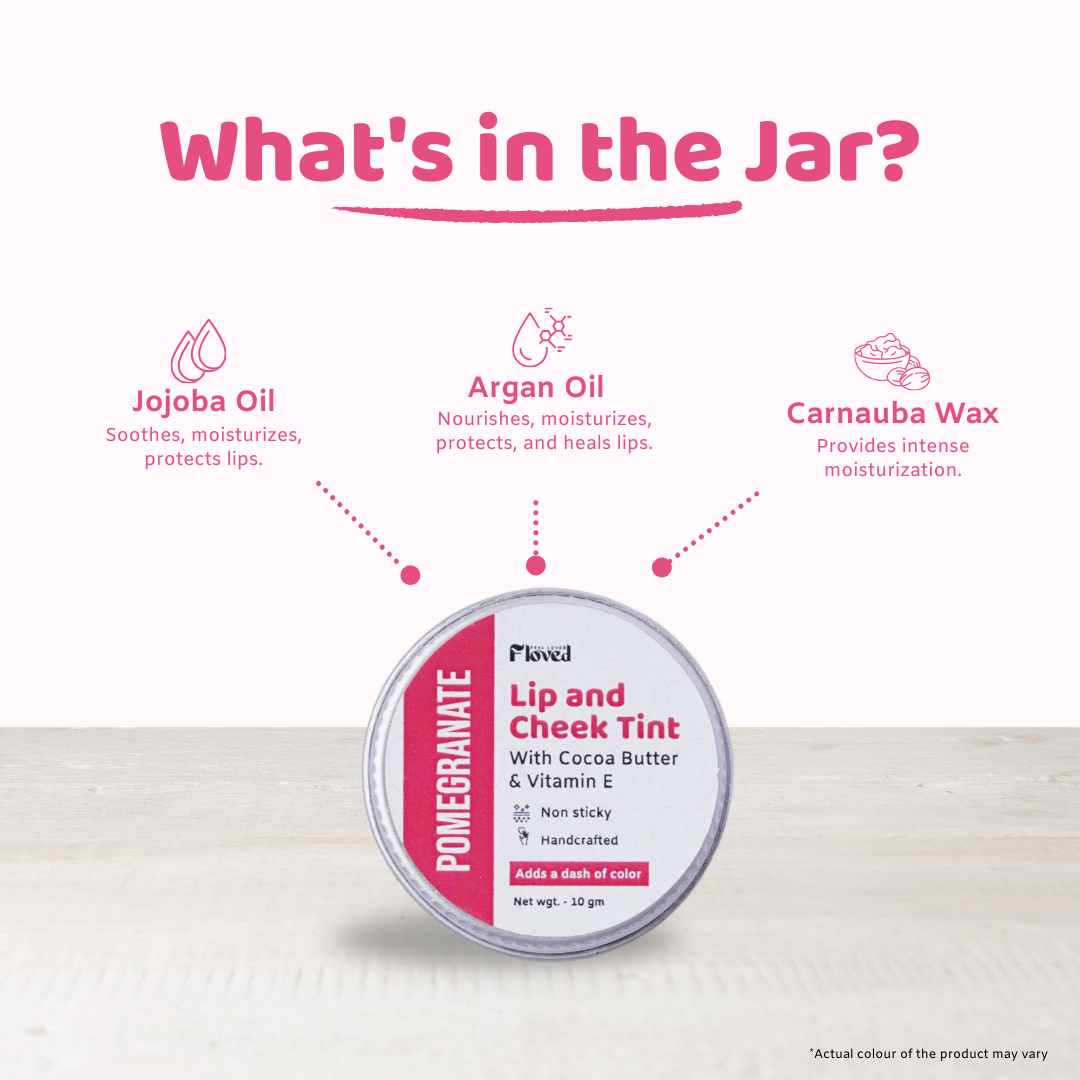 Pomegranate Lip & Cheek Tint (10gm)