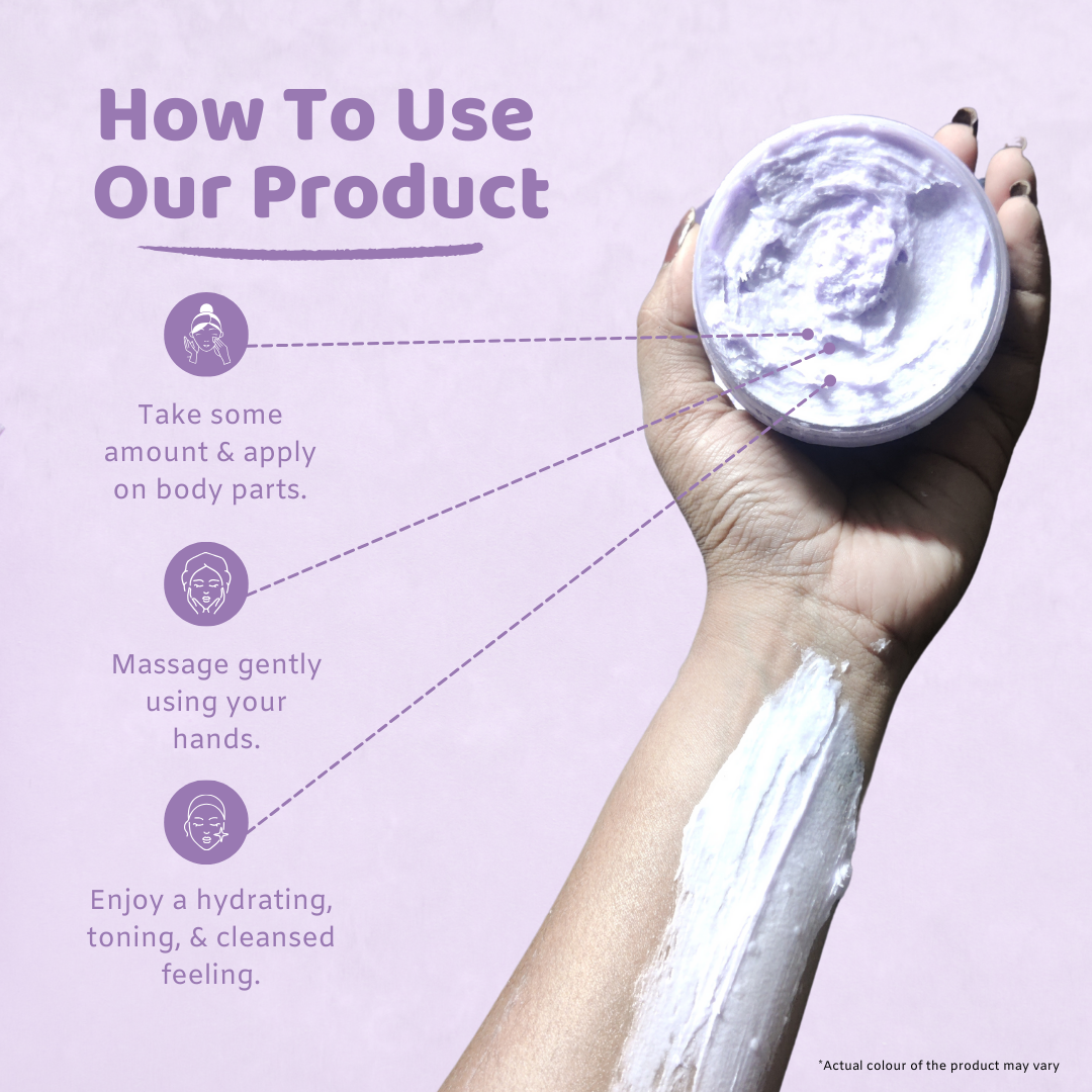 Lavender Buttery Whipped Soap (100gm)