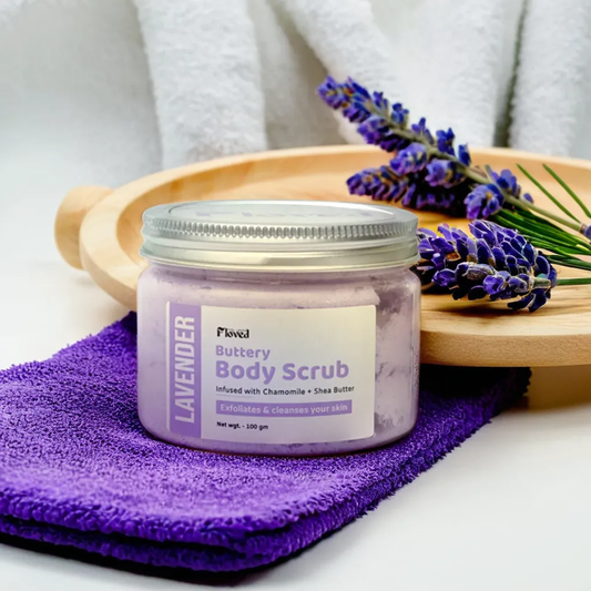 Lavender Buttery Body Scrub (100gm)