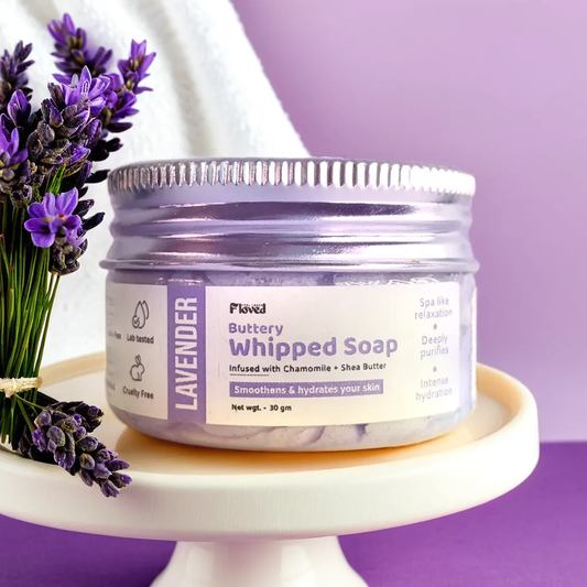 Lavender Buttery Whipped Soap (30gm)