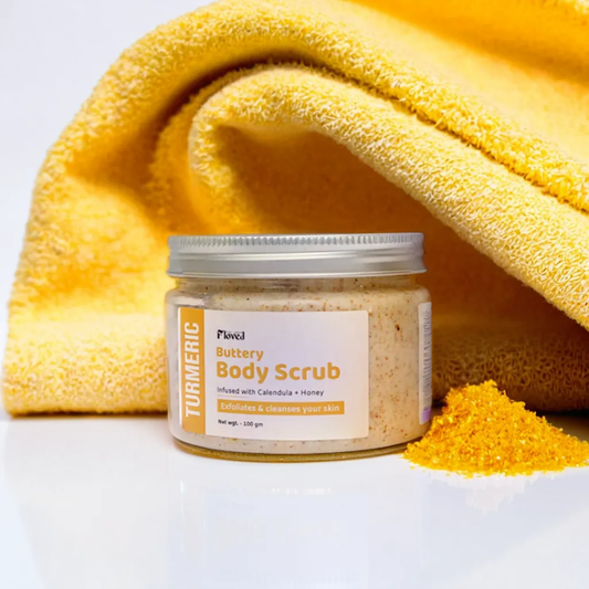 Turmeric Buttery Body Scrub (100gm)